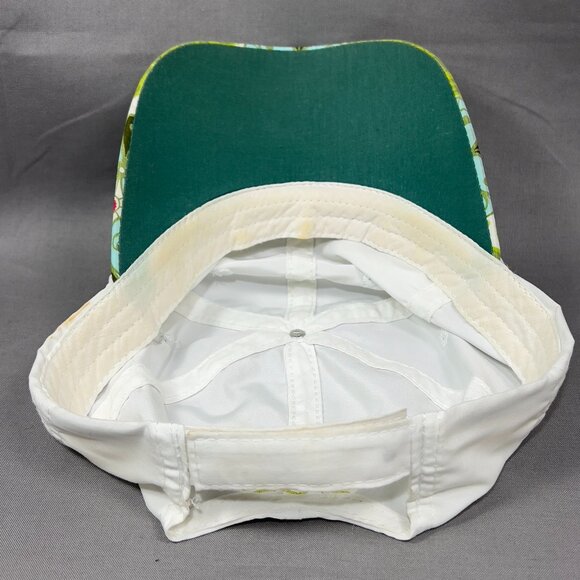 Glove It Strapback Cap Hat White Sportswear Biking Running Athletic Golf Womens - Picture 14 of 15